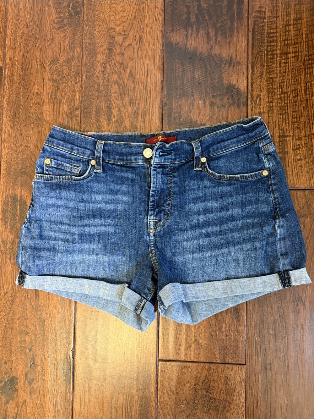 7 FOR ALL MANKIND Women's Denim Shorts